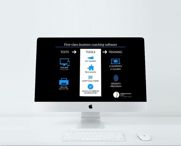 Entrepreneur Tests, tools, training